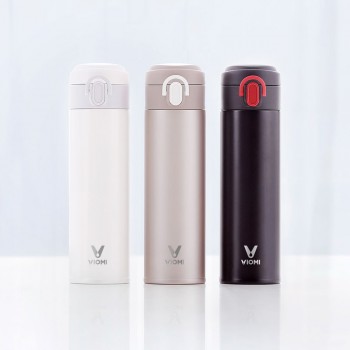 Xiaomi mi Mijia VIOMI 300ml Original Stainless Steel Vacuum 24 Hours Flask Water Smart Bottle Thermos Single Hand ON XJ