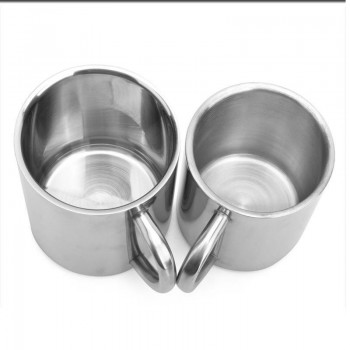 Double Wall Stainless Steel Coffee Mug 300ml Portable Termo Cup Travel Tumbler Coffee Jug Milk Tea Cups Double Office Water Mugs