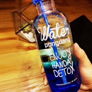 1000ml 600ml my lemon water bottle plastic bottles lovely bootle Transparent botle Portable botella de agua sport drink garrafas