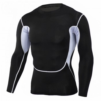 mma rash guard mens running clothes 2018 brand compression clothing leggings long-sleeved knitwear union suit MMA shirt
