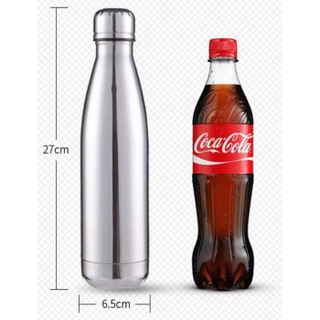 17oz Double Wall Travel 304 Stainless Steel Thermos Thermals Cup Vacuum Flask Bottle Kids School Water Bottle 500ML