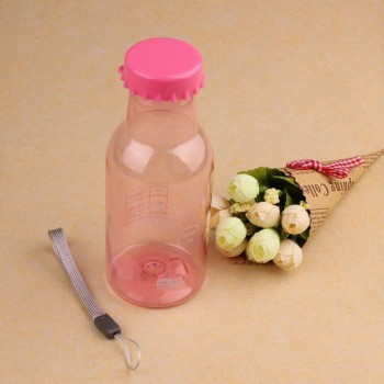 Hot Fashion 1PC Portable Leak proof Bike Sports 350ml Transparent Water Bottle Popular Designed Home Outdoor Drop Shipping