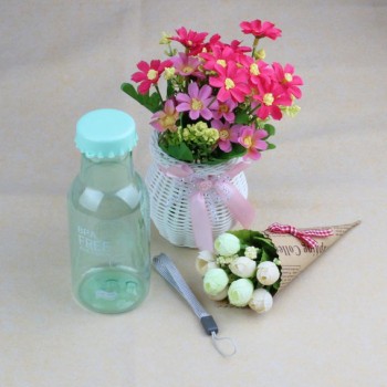 Hot Fashion 1PC Portable Leak proof Bike Sports 350ml Transparent Water Bottle Popular Designed Home Outdoor Drop Shipping