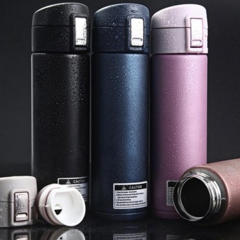 4 Colors Home Kitchen Vacuum Flasks Thermoses 500ml Stainless Steel Insulated Cup Coffee Mug Travel Drink Bottle
