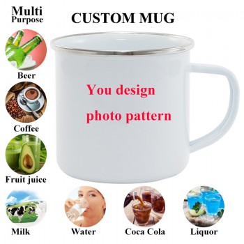 DIY Photo Creative Coffee Mug Custom Pictures Family Couple Travel Milk Mugs Tea cup 350ml Personalise Gifts For Friends