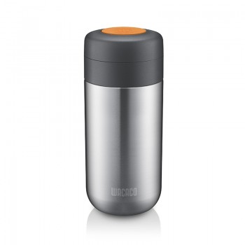 Wacaco Nanovessel,3-in-1 Vacuum Insulated Flask-Tumbler,Tea Infuser and Water Tank.Thermos Cup Accessory for Nanopresso Machine.