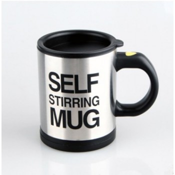 400ml Mugs Automatic Electric Lazy Self Stirring Mug Cup Coffee Milk Mixing Mug Smart Stainless Steel Juice Mix Cup Drinkware