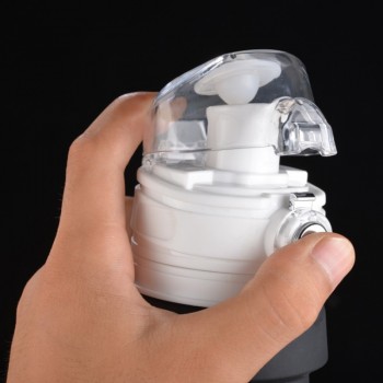 500ml outdoor travel foldable bottle silicone high temperature retractable large capacity kettle travel hiking portable bottle