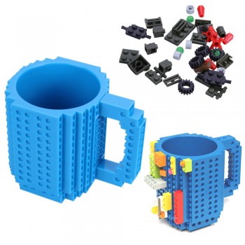 350ml Creative Milk Mug Coffee Cup Creative Build-on Brick Mug Cups Drinking Water Holder for LEGO Building Blocks Design