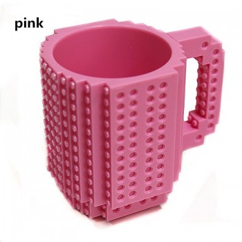350ml Creative Milk Mug Coffee Cup Creative Build-on Brick Mug Cups Drinking Water Holder for LEGO Building Blocks Design