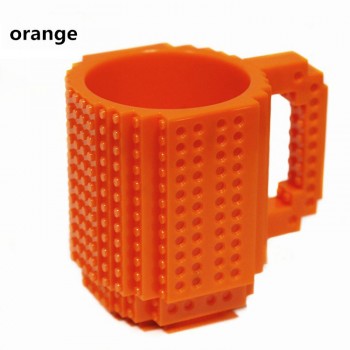 350ml Creative Milk Mug Coffee Cup Creative Build-on Brick Mug Cups Drinking Water Holder for LEGO Building Blocks Design