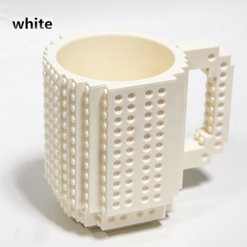 350ml Creative Milk Mug Coffee Cup Creative Build-on Brick Mug Cups Drinking Water Holder for LEGO Building Blocks Design