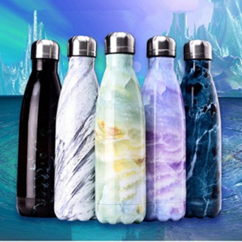 500ML Car Hiking Trip Vacuum Flask Stainless Steel Thermos Portable Vacuum Insulated Water Bottle Sport Thermal Thermos Flask