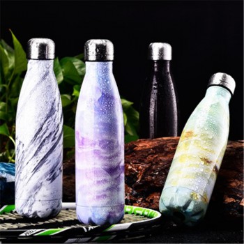 500ML Car Hiking Trip Vacuum Flask Stainless Steel Thermos Portable Vacuum Insulated Water Bottle Sport Thermal Thermos Flask
