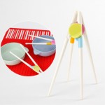 1Pair Children Chopsticks Kids Baby Learning Helper Training Chopsticks For Right Hand Home Childrens Products Kitchen tools