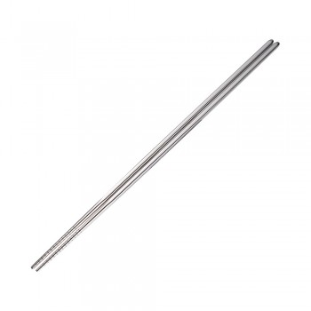 1 Pair Extra Long 14 Inch Hot Pot Chopsticks Cooking Frying Noodle Chopsticks stainless Steel Chinese stylish Chop Sticks