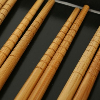 WCIC Natural Bamboo Chinese Chopsticks Reusable Tableware Dinning Eating Japanese Chopstick for Gift Sushi Food Sticks
