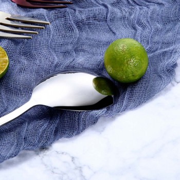 Stainless Steel Rainbow Color Long Handle Spoons amp; Forks Soup Scoop Ice Cream Tea Coffee Spoon Home Tableware Dinnerware Cutlery