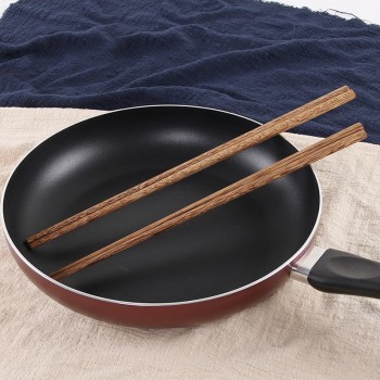 BalleenShiny Super Long Chopsticks Wooden Chopsticks Cook Noodles Deep Fried Hot Pot Chinese Style Food Sticks Kitchen Tools