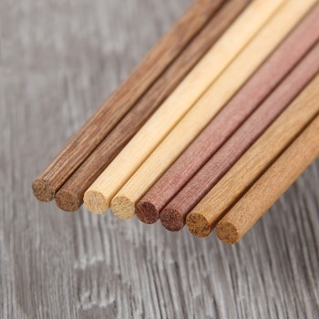 BalleenShiny Super Long Chopsticks Wooden Chopsticks Cook Noodles Deep Fried Hot Pot Chinese Style Food Sticks Kitchen Tools