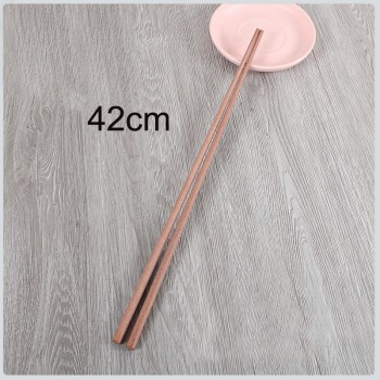 BalleenShiny Super Long Chopsticks Wooden Chopsticks Cook Noodles Deep Fried Hot Pot Chinese Style Food Sticks Kitchen Tools