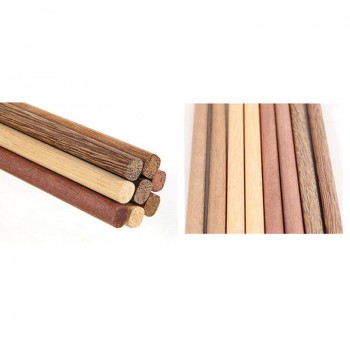 BalleenShiny Super Long Chopsticks Wooden Chopsticks Cook Noodles Deep Fried Hot Pot Chinese Style Food Sticks Kitchen Tools