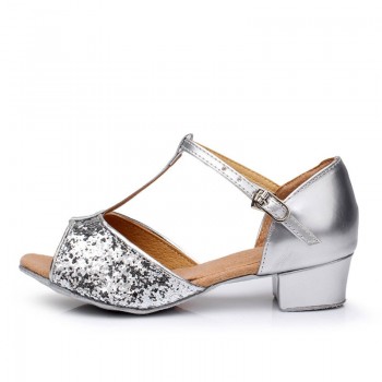 Cdso dance  Children white/black/beige/bronze/ latin/modern/Kids Sneakers dance shoes Girls Shoes Ballroom Salsa Shoes