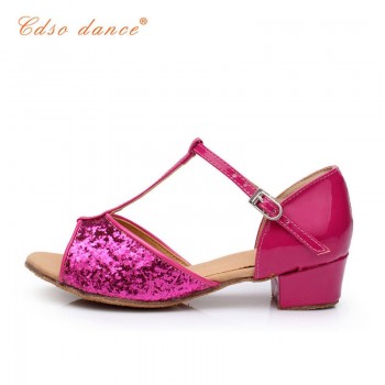 Cdso dance  Children white/black/beige/bronze/ latin/modern/Kids Sneakers dance shoes Girls Shoes Ballroom Salsa Shoes