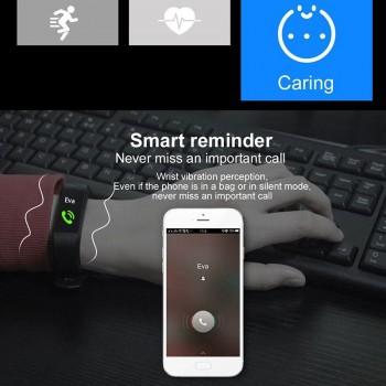 Waterproof Smart Watch Bluetooth Heart Rate Blood Pressure Fitness Tracker for Android IOS Birthday Gift Decor New