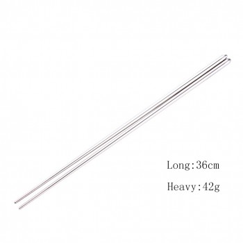 ROSENICE 1 Pair of Stainless Steel Extra Long 14 Inch Hot Pot Chopsticks Cooking Frying Noodle Chopsticks