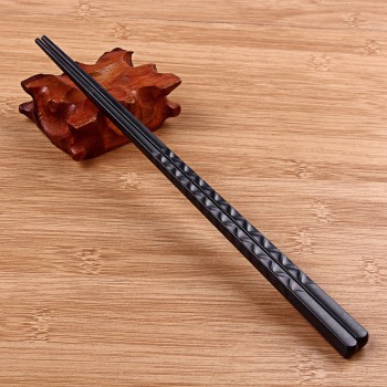 Japanese Styles Chopsticks Black Non-Slip Sushi Chopsticks Set Chinese Food Tools Tableware Kitchen Accessories 1 Pair 7 Types