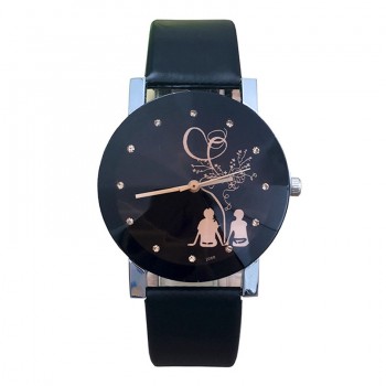 Student Couple Stylish Spire Glass Belt Quartz Watch Best Gifts For Lover Women Watches Bracelet Watch Ladies relojes mujer 2018