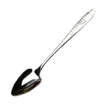 Long Handle Stainless Steel Spoons Fruit Grapefruit Spoon Mirror Polishing Dessert Coffee Stirring Spoons Tea Spoons for Kid17cm
