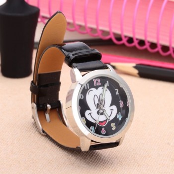 New Fashion Leather cute desgin kids watch lady cartoon WristWatch student Watches Horlog Relogio Feminino Montres kol saati