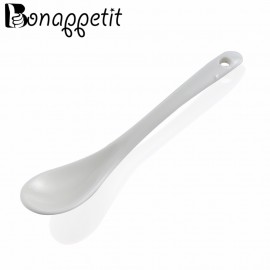 1Pcs L/S Porcelain Spoons Mini Kitchen Ceramic Tea Coffee Sugar Dessert Spoon Ice Cream Spoon Kitchen Accessories
