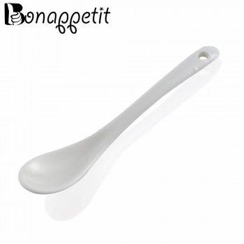 1Pcs L/S Porcelain Spoons Mini Kitchen Ceramic Tea Coffee Sugar Dessert Spoon Ice Cream Spoon Kitchen Accessories