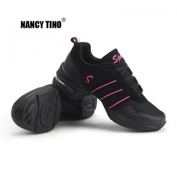 NANCY TINO Sports Feature Soft Outsole Breath Dance Shoes Sneakers For Woman Practice Shoes Modern Dancing Jazz Shoes