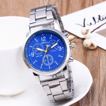 2018 News Blu Ray Glass Watch Neutral Quartz Simulates The Wrist Watch 10.1