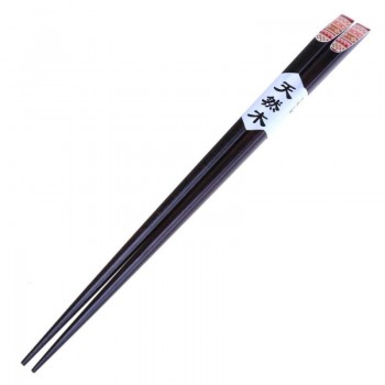New Popular Japanese Chopsticks Tied Tip Line Natural Wood Chopsticks Sushi Chopsticks Black Iron Wood Students Retro Tableware