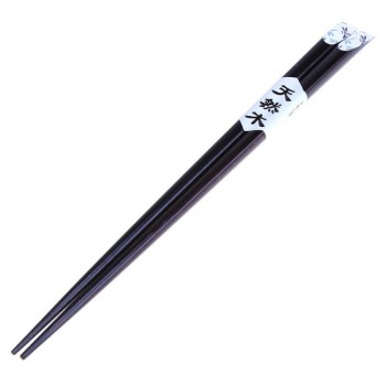New Popular Japanese Chopsticks Tied Tip Line Natural Wood Chopsticks Sushi Chopsticks Black Iron Wood Students Retro Tableware