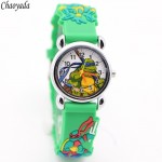 Cute Teenage Mutant Ninja Turtles Style Kids Analog Quartz Wrist Watch cartoon 3D watch