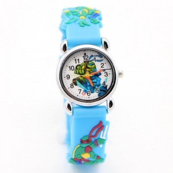 Cute Teenage Mutant Ninja Turtles Style Kids Analog Quartz Wrist Watch cartoon 3D watch