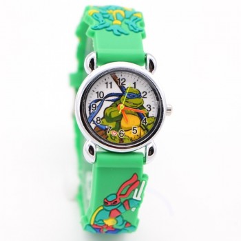 Cute Teenage Mutant Ninja Turtles Style Kids Analog Quartz Wrist Watch cartoon 3D watch