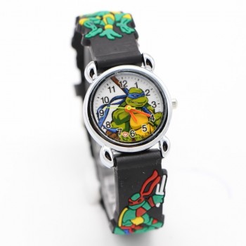Cute Teenage Mutant Ninja Turtles Style Kids Analog Quartz Wrist Watch cartoon 3D watch