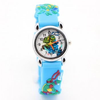 Cute Teenage Mutant Ninja Turtles Style Kids Analog Quartz Wrist Watch cartoon 3D watch