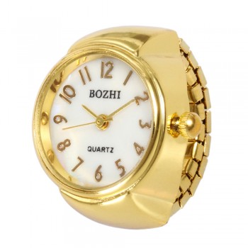 Dial Quartz Analog Watch Creative Steel Cool Elastic Quartz Finger Ring Watch zegarek damski montre femme relogio feminino 2018