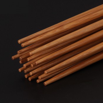 Chinese Chopsticks Handmade Carbonized Bamboo Household Fresh Modern Style Travelling Tableware Utensils Chopsticks