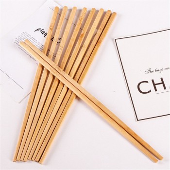 5 Pairs Natural Wooden Bamboo Chopsticks Dinnerware Health Without Lacquer Wax Tableware Chinese Kichen Tools