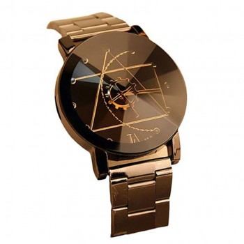 Hot Fashion Couple Watches Stainless Steel Luxury Brand Women Man Quartz Wrist Watch For Lovers Relogio Feminino Drop Shipping