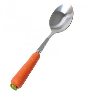 Cartoon Stainless Steel Spoon Fork Cutlery Set Cute Children Tableware Fork Cartoon Rabbit Carrot Cutlery Sets